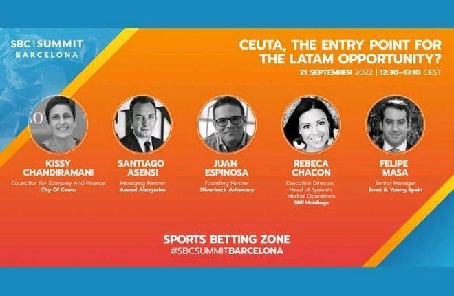 Ceuta, presente de nuevo en el evento SBC Summit, que reunirá en Barcelona a las principales empresas de juego online