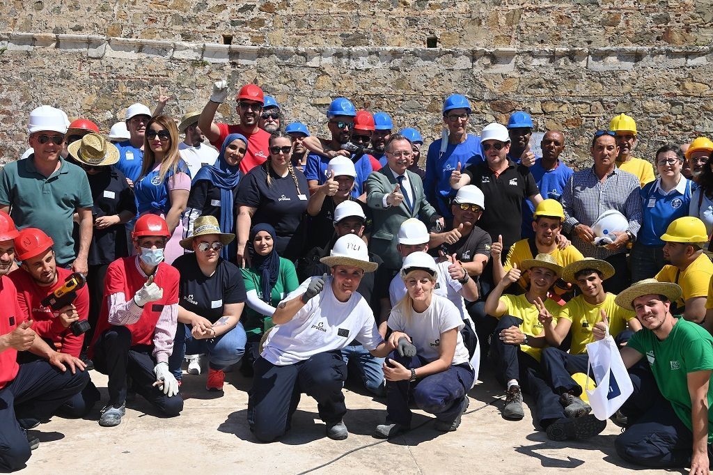 Las Murallas Reales acogen la “I Feria de Formación Profesional”
