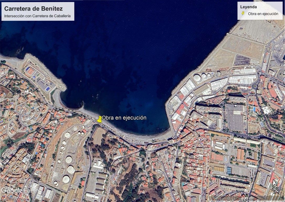Acemsa anuncia obras entre Benítez y la cuesta de Caballería