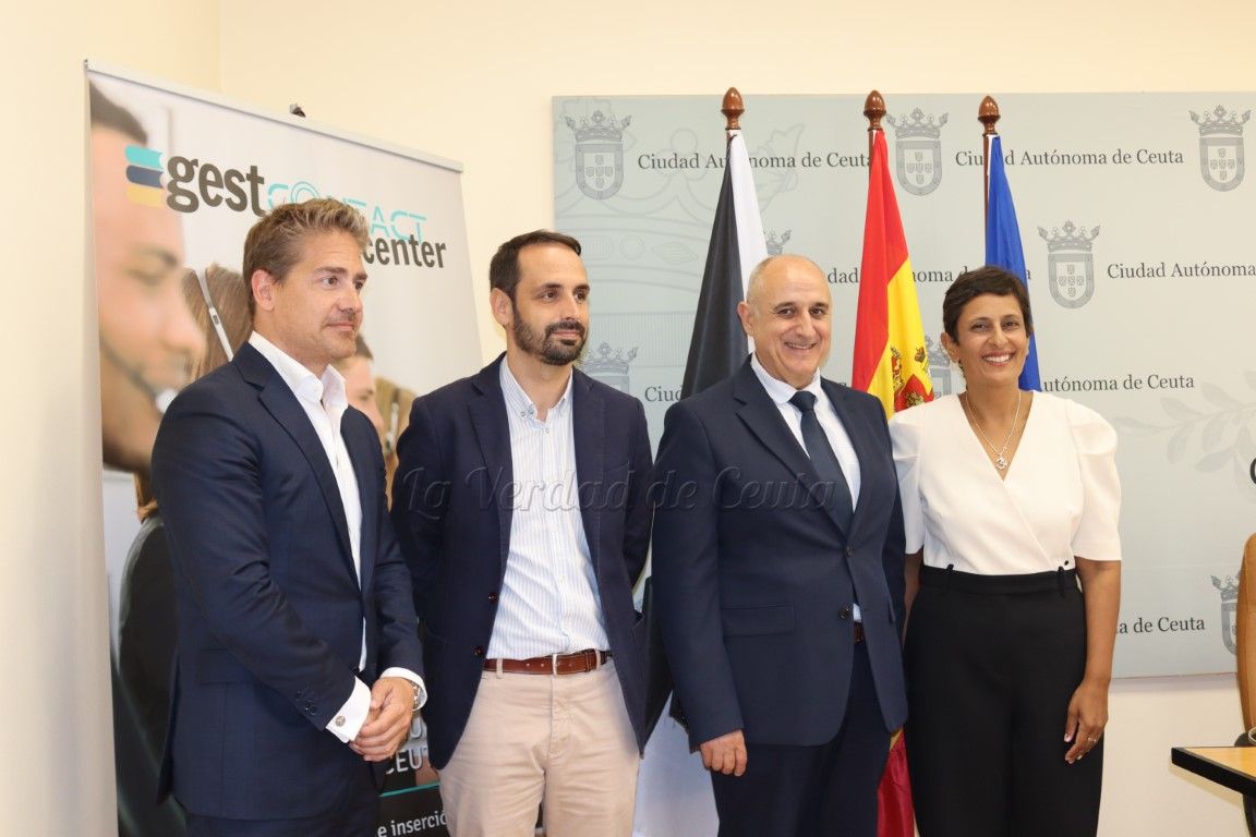 Se presenta el primer proyecto en Ceuta de Call Center