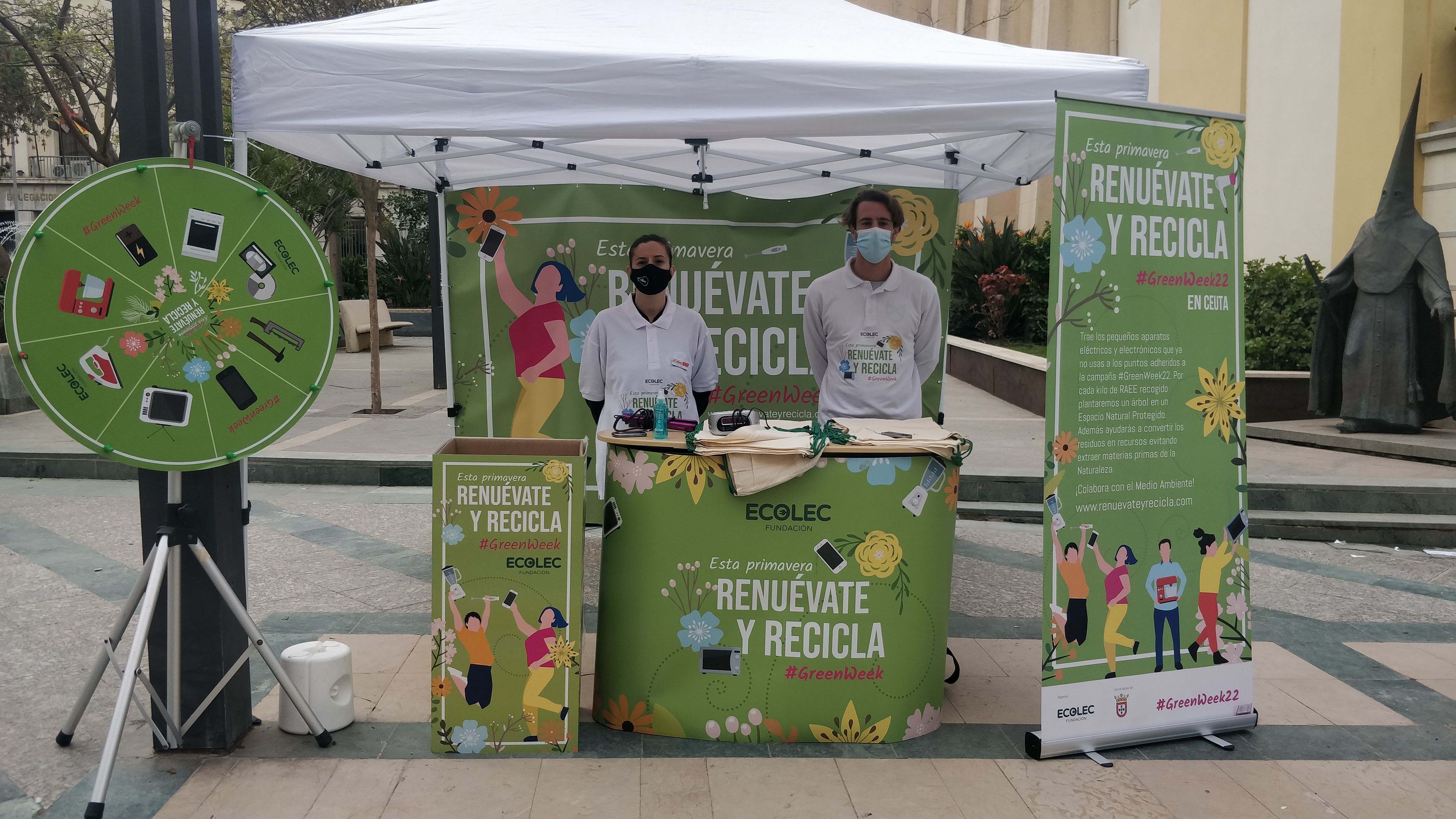 La Ciudad colabora para el fomento del reciclaje de residuos de aparatos eléctricos