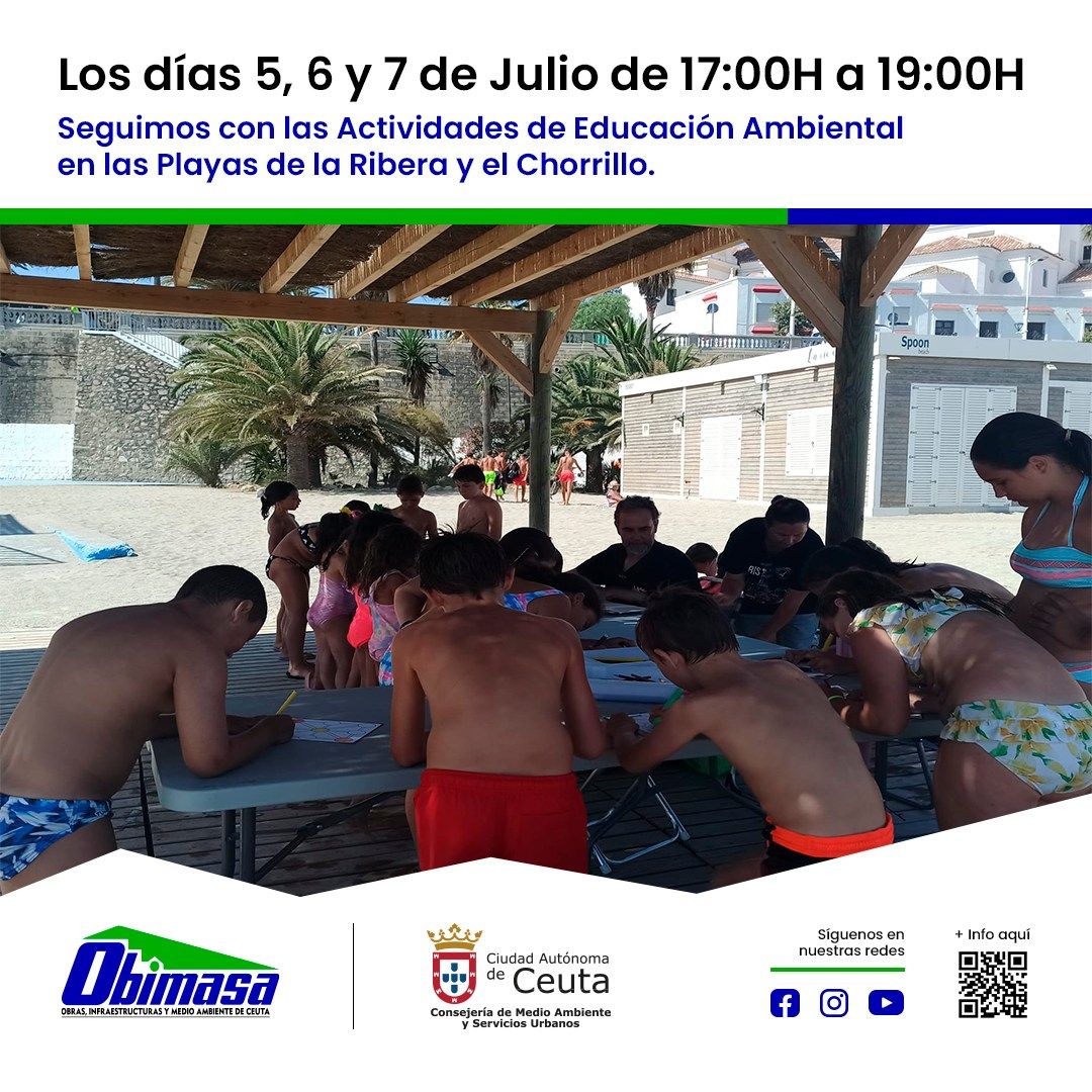 Medio Ambiente retoma los talleres de reciclaje para niños en las playas 