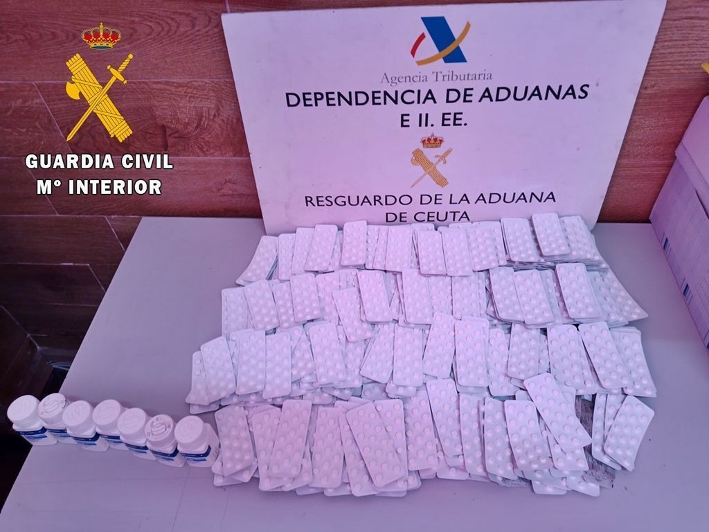 Intervenidos más de 6.900 comprimidos de Clonazepan y Alprazolam
