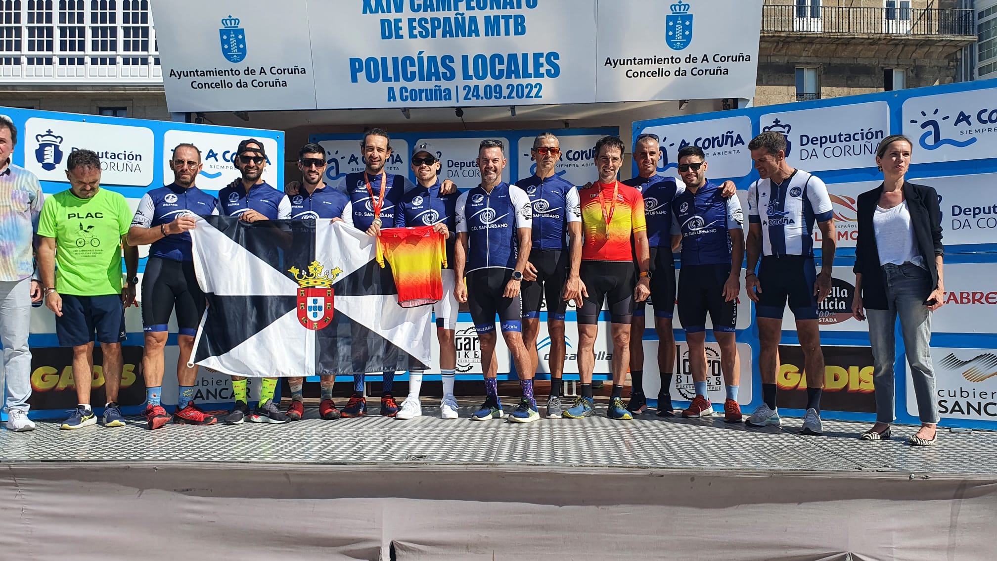 El equipo de la Policía Local de Ceuta vence en el Campeonato de España MTB