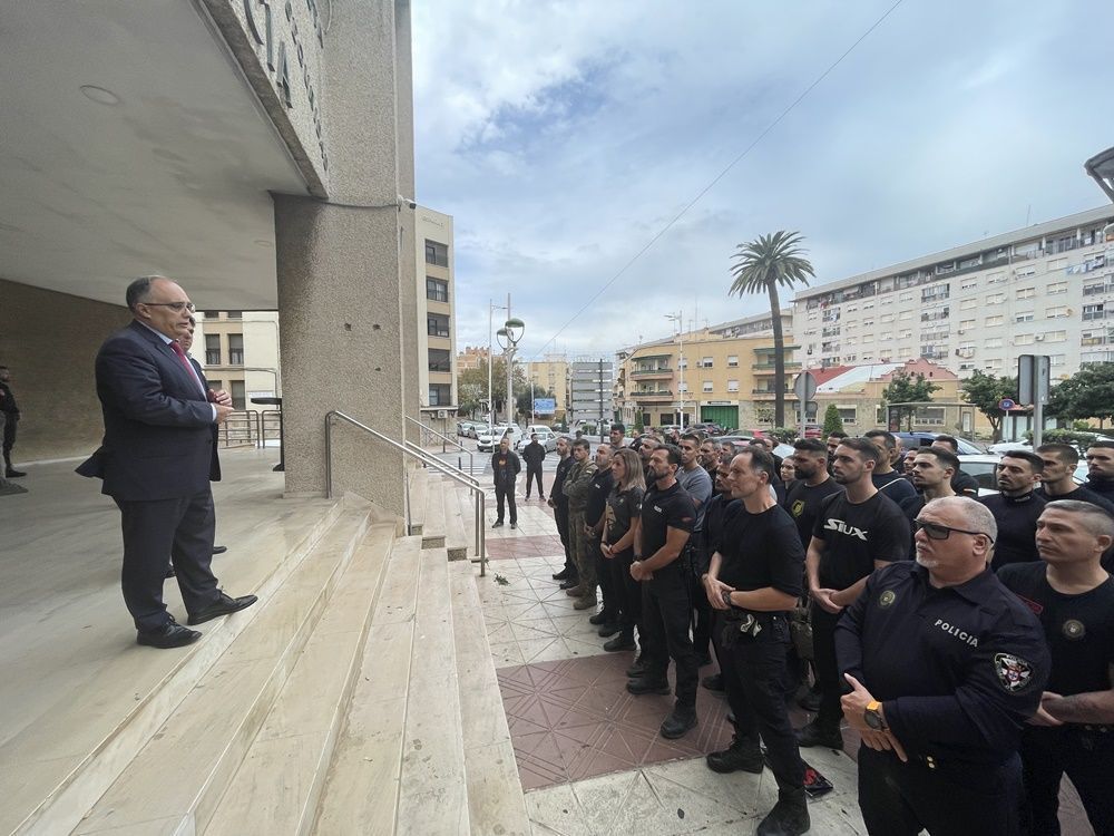 La Policía Local clausura un curso de control de masas para Fuerzas y Cuerpos de Seguridad