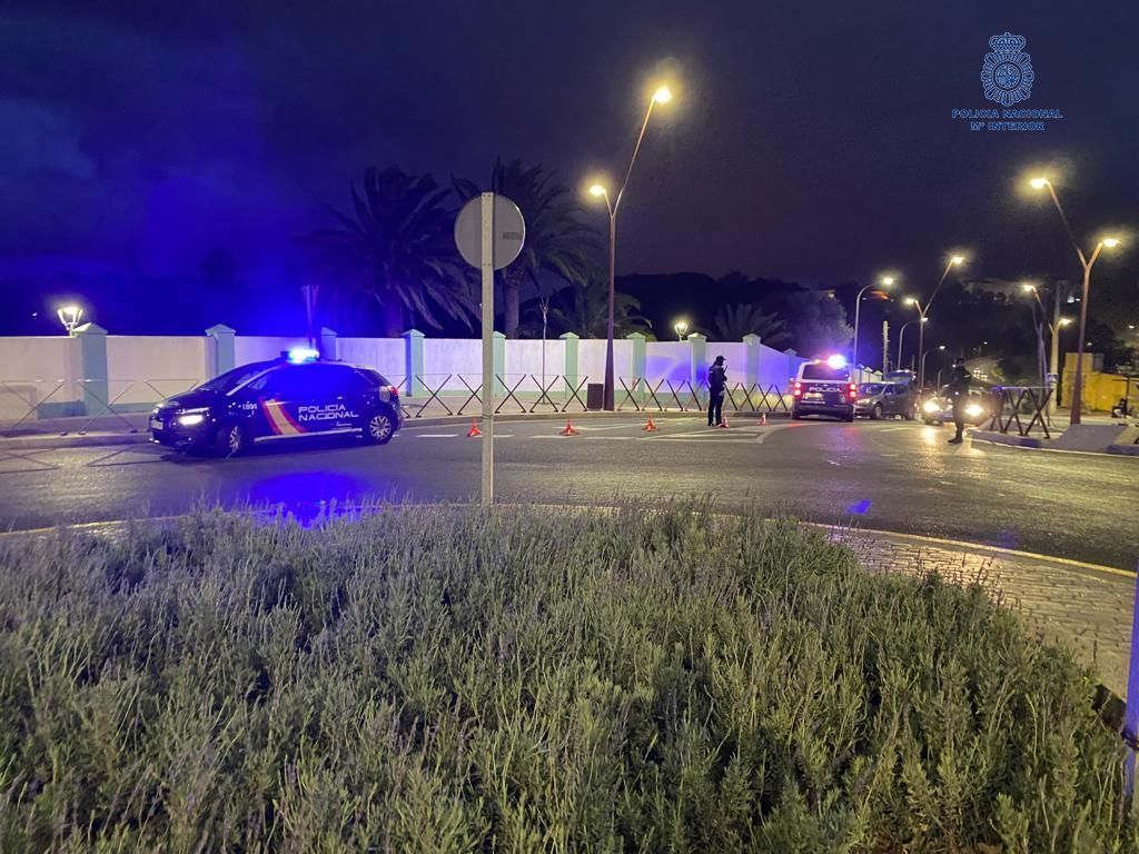 Varios detenidos tras una importante operación policial en el Príncipe contra los autores de los disturbios
