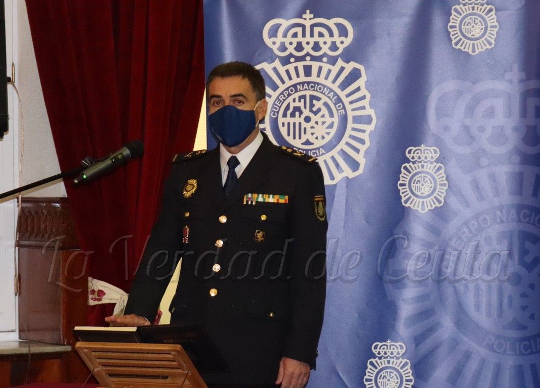Javier Daniel Nogueroles toma posesión del cargo como nuevo Jefe Superior de Policía Nacional de Ceuta