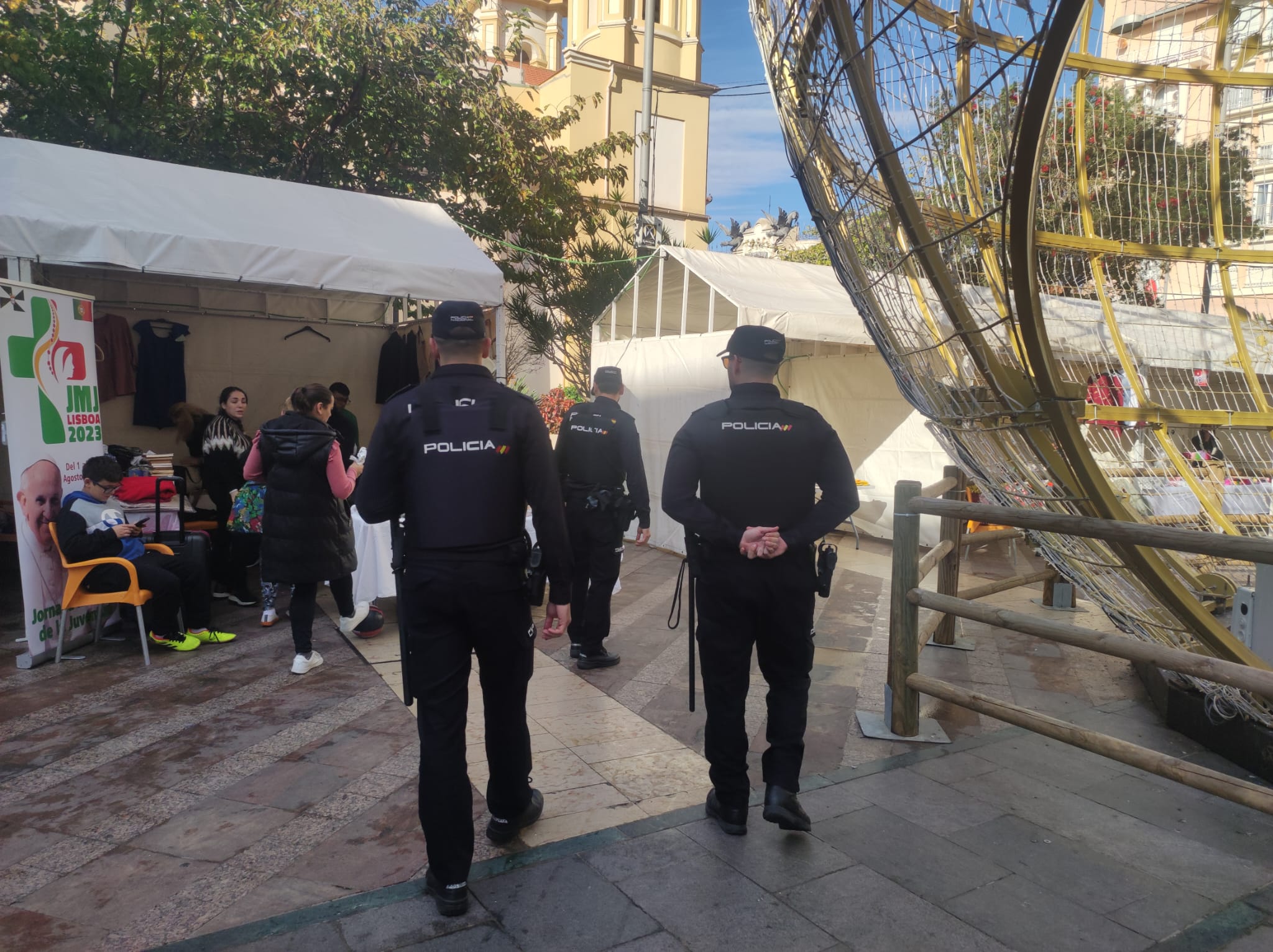 La Policía Nacional promueve la prevención de delitos dentro del operativo “Comercio Seguro”