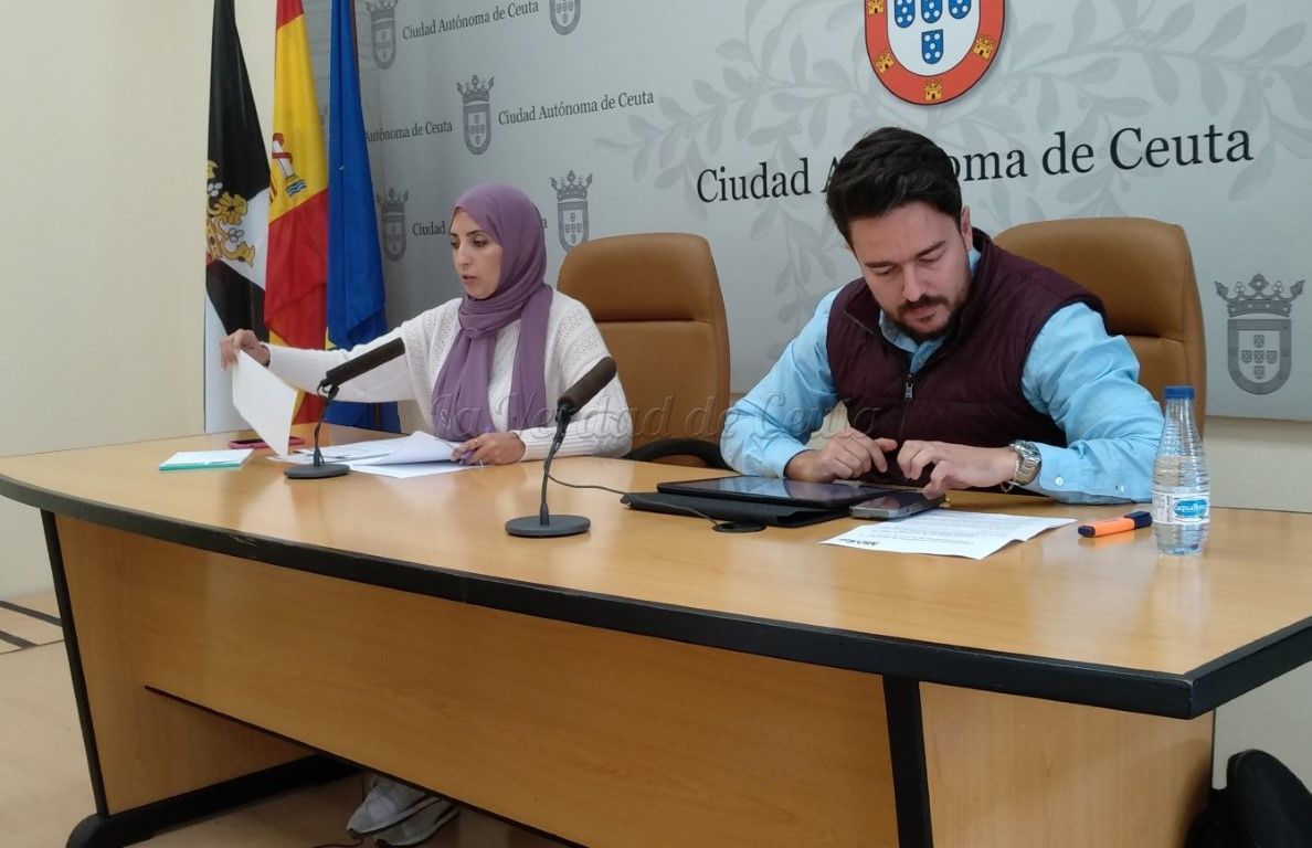 Fátima Hamed presenta las 13 enmiendas que el MDyC ha presentado a los Presupuestos 2023