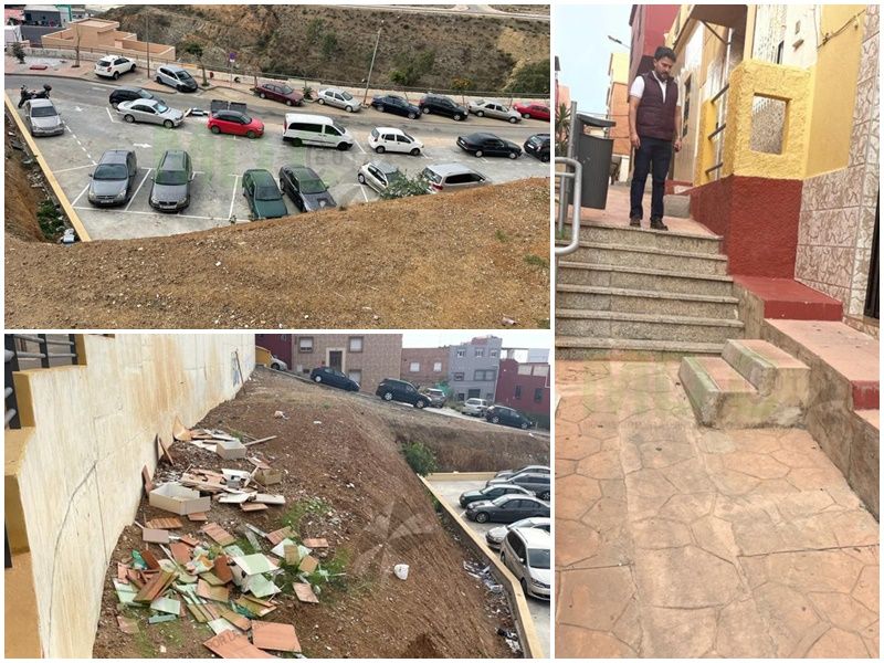  El MDyC lamenta el estado de la barriada  Vicedo Martínez de Hadú