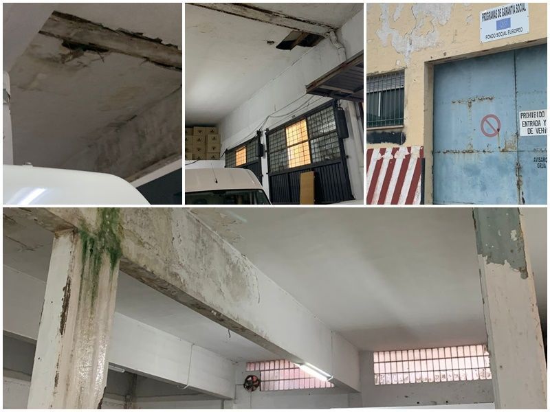 El PSOE de Ceuta denuncia el estado de abandono de las instalaciones de Obimace en el antiguo Parque de Bomberos   