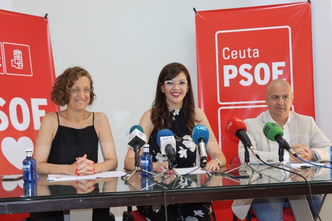 La conectividad de Ceuta y Melilla y la ciudad de la FP, prioritarios para el PSOE