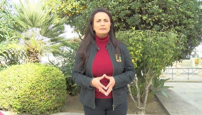 Sumaya Ahmed, secretaria de Igualdad del PSOE, reivindica la abolición de la prostitución