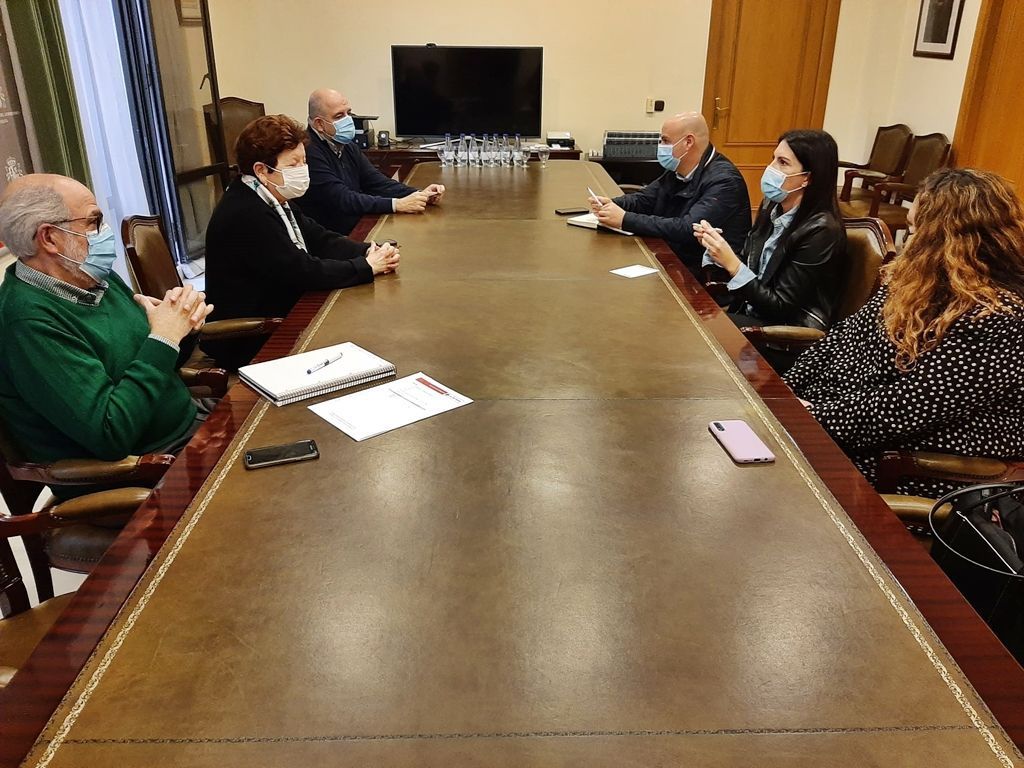 La eurodiputada socialista, Adriana Maldonado, visita Ceuta y se reúne con la delegada del Gobierno y con representantes de Andalucía Acoge, Cruz Blanca y Mujeres Progresistas 