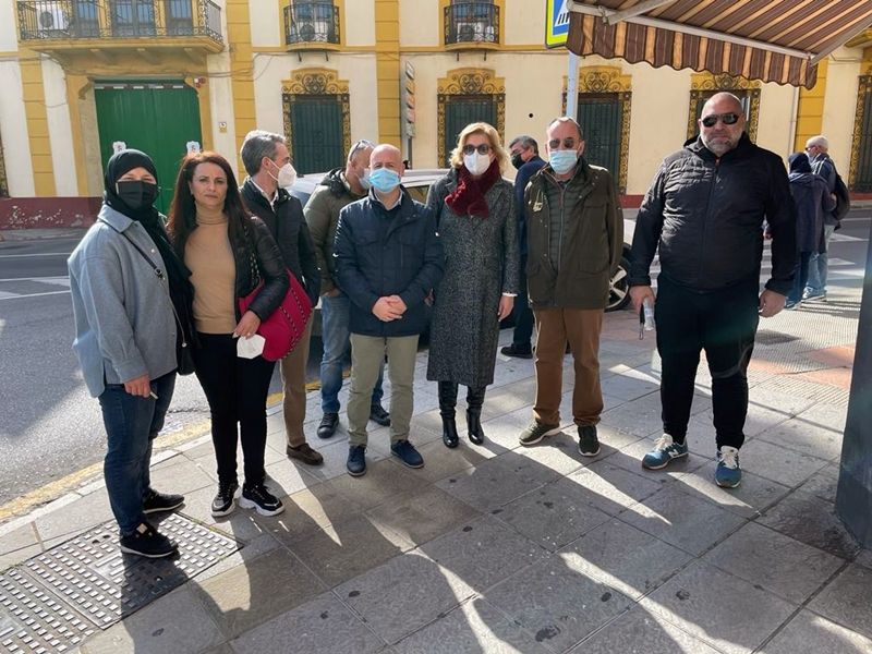 El PSOE solicita la instalación urgente de bandas reductoras de velocidad en la Avenida de España y en la de Otero