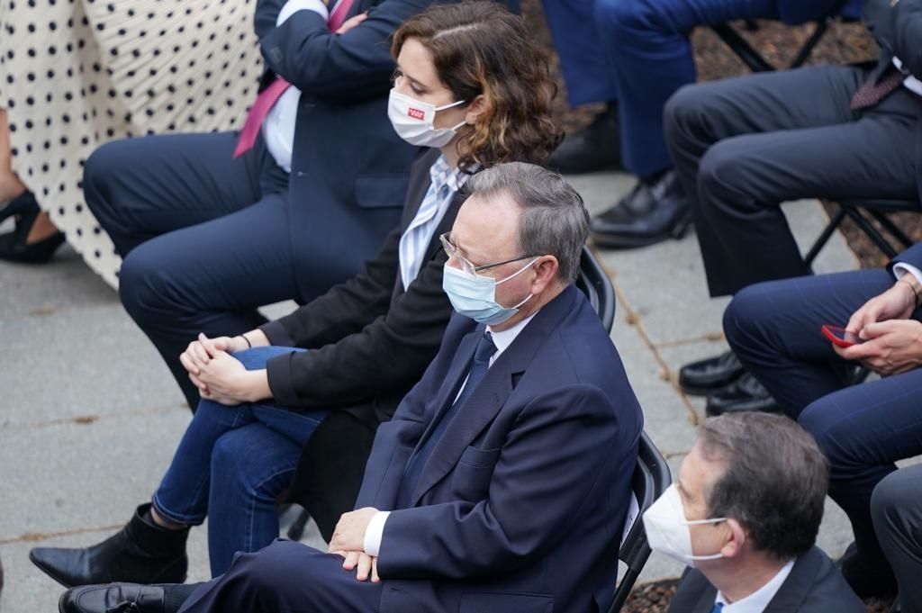 Juan Vivas participa en el acto de homenaje al pueblo de La Palma