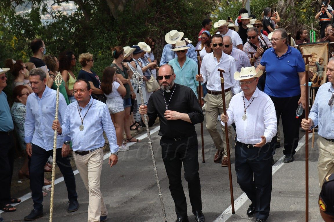 Vivas felicita a todos los ceutíes: “Participar en la romería de San Antonio se puede compatibilizar con ir a la playa”