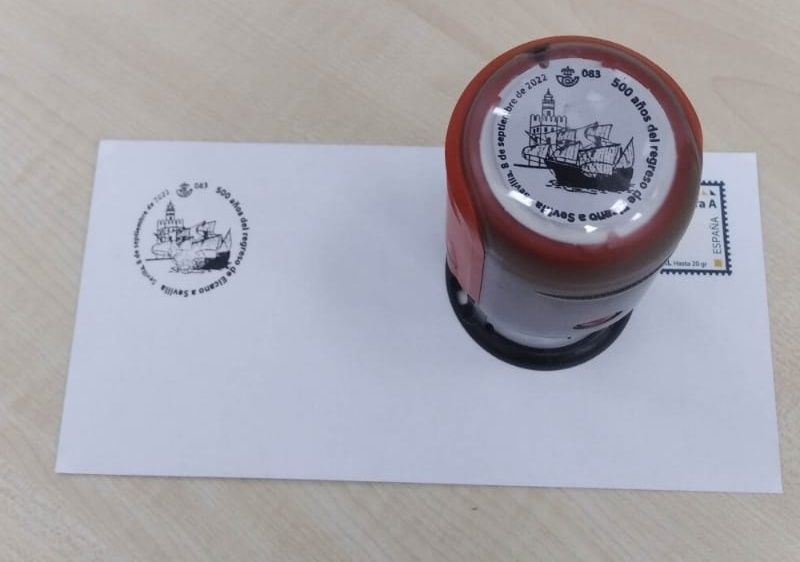 Correos emite un matasellos para celebrar el quinto centenario de la Vuelta al Mundo