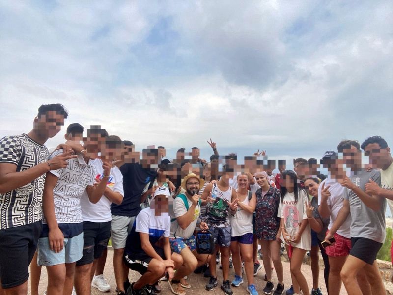 75 menores no acompañados disfrutan de las actividades de ocio y tiempo libre de Cruz Blanca