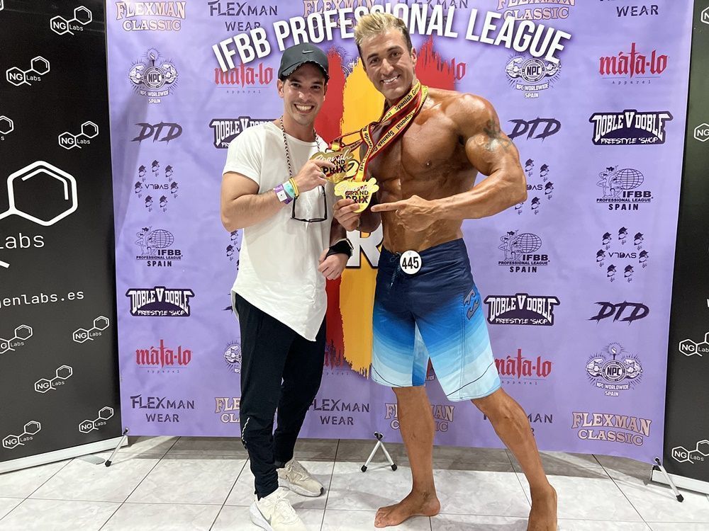 Mariano Catarecha consigue dos oros en el Spanish Grand Prix de Fisicoculturismo y Fitness