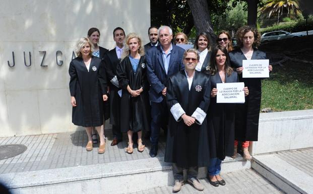 Sube el promedio de letrados de Justicia de todo el país que secundan la huelga en su segunda jornada