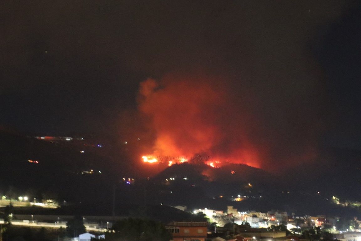 El Gobierno local niega ninguna responsabilidad política en el incendio forestal de principios de mes