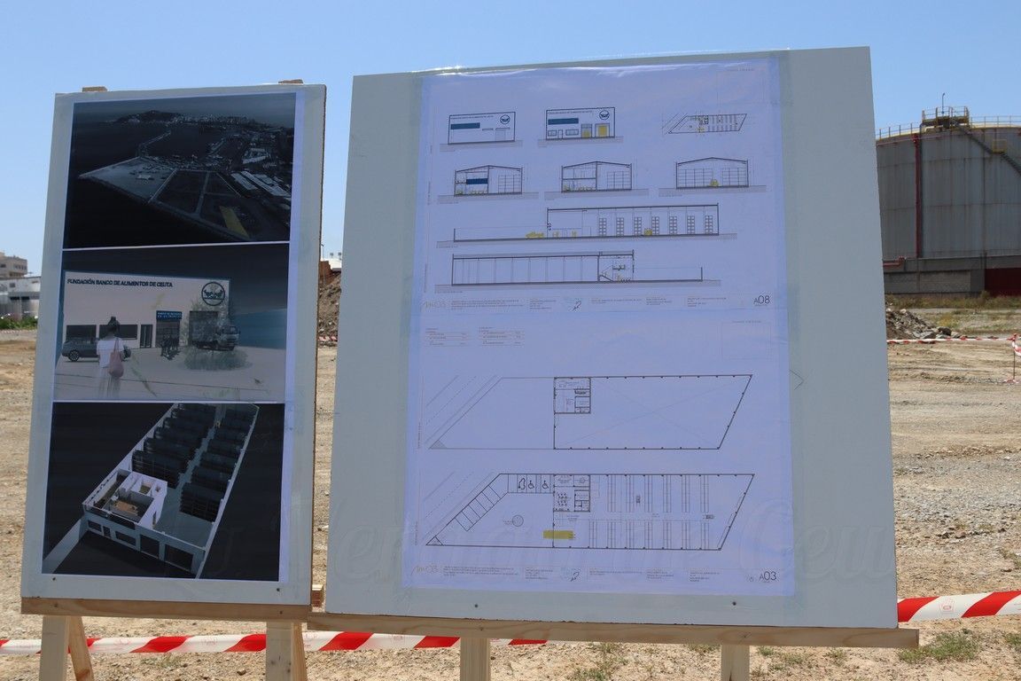 Ceuta Ya! exige que la Ciudad explique dónde está el dinero de la obra del Banco de Alimentos