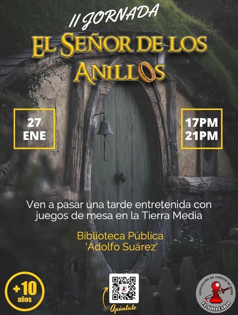 Homenaje a JRR Tolkien, primer evento de la asociación "El Solitario" en este 2023