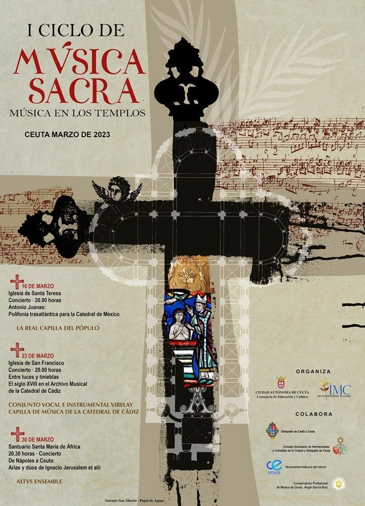 Programados tres conciertos dentro del I Ciclo de Música Sacra