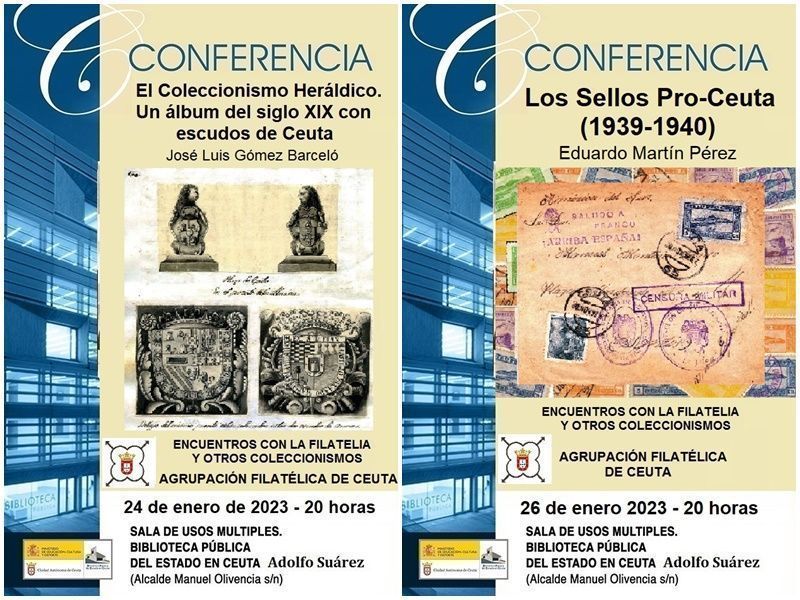 La Agrupación Filatélica de Ceuta organiza la próxima semana dos nuevas actividades