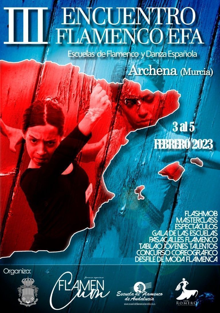 La Escuela de Danza María José Lesmes participa en un encuentro de flamenco en Murcia
