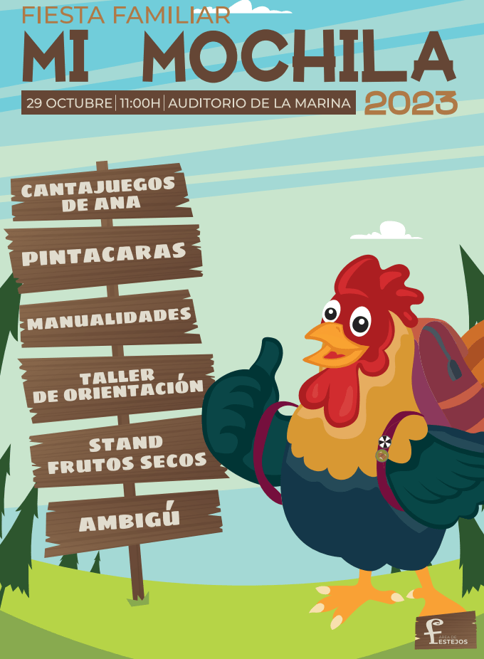El área de Fiestas organiza una fiesta familiar para celebrar la Mochila