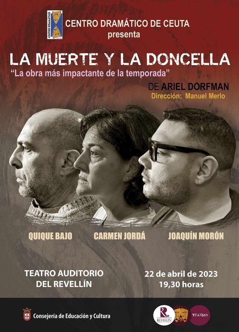 Mañana se ponen a la venta las entradas para la obra "La muerte y la doncella"
