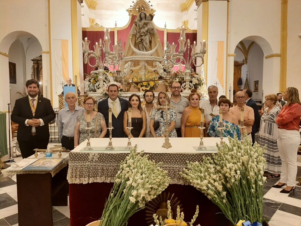La Casa de Ceuta en Algeciras en la ofrenda floral de la Virgen de la Palma 
