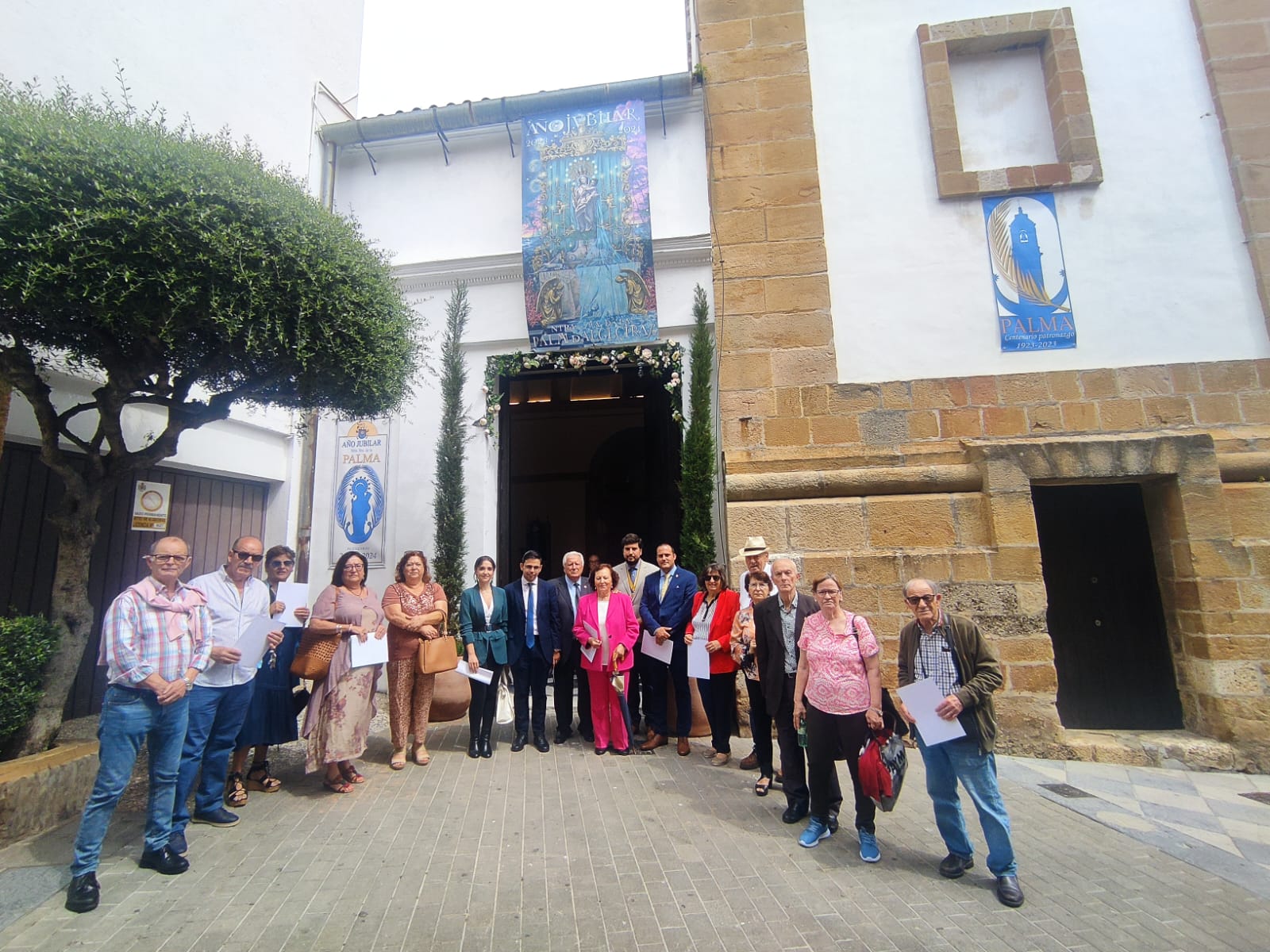 La Casa de Ceuta en Algeciras participa en la Santa Misa Jubilar de La Palma