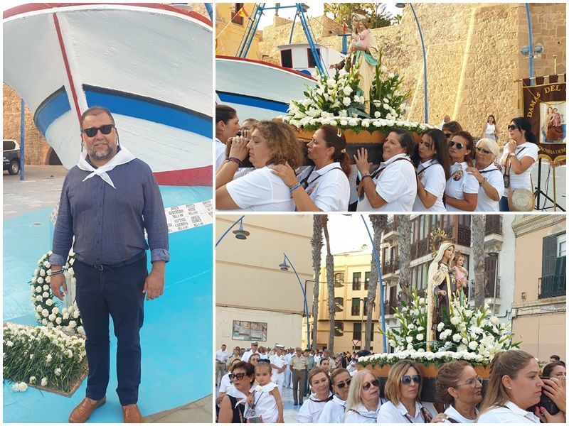La Casa de Ceuta en Melilla colabora en la festividad de la Virgen del Carmen de la ciudad hermana