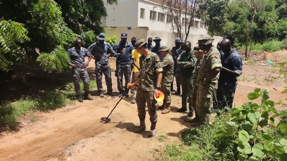 Equipo español de desactivación de explosivos, perteneciente a la CONGECEU, finaliza despliegue en Senegal