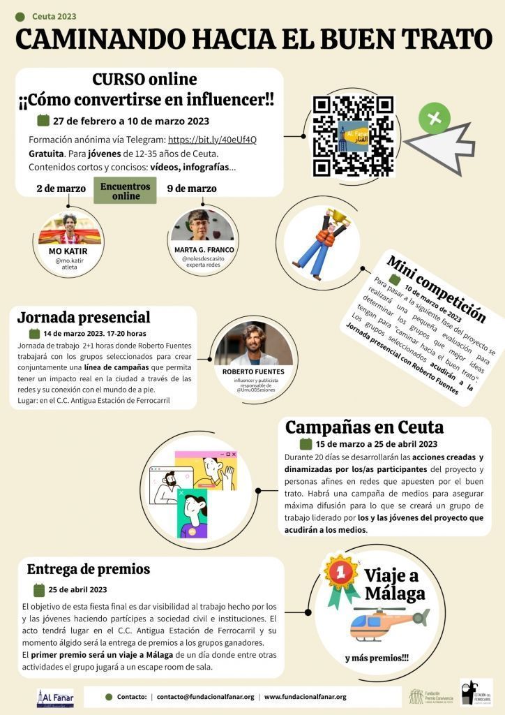Cultura inicia el lunes la segunda fase del proyecto 'Caminando hacia el buen trato' para combatir la xenofobia  