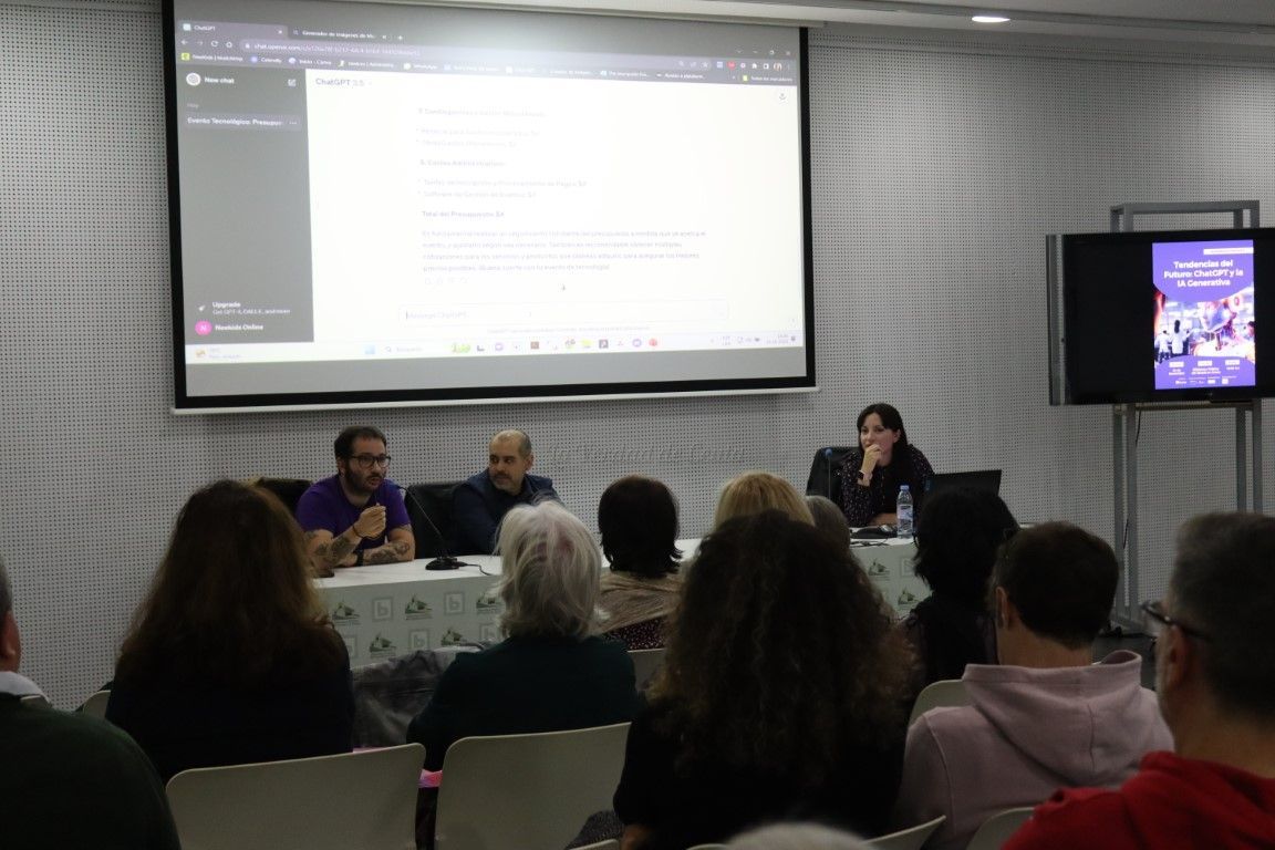 La Biblioteca “Adolfo Suárez” acoge una charla sobre Inteligencia Artificial y ChatGPT