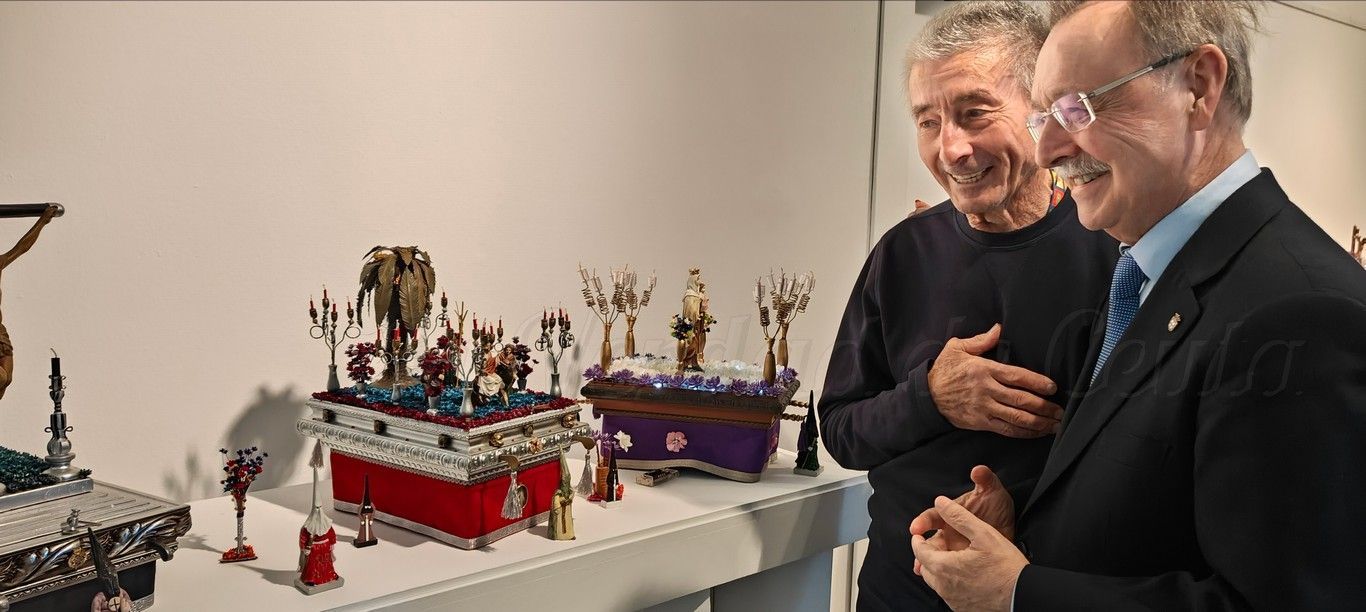 Luis Gabarrón presenta su exposición “Pequeña Pasión” en el Museo de Ceuta