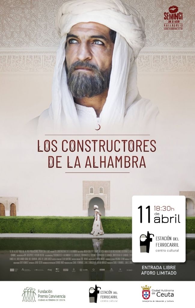 Cultura organiza la proyección de la película “Los Constructores de la Alhambra”