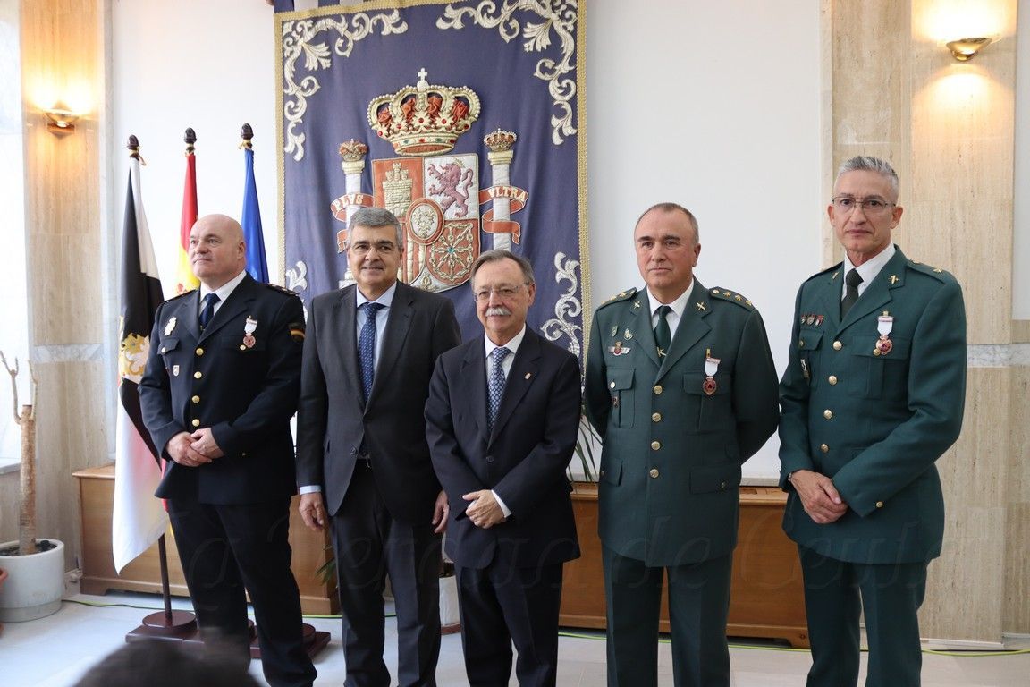 Entregadas en Delegación del Gobierno las Medallas al Mérito de la Protección Civil