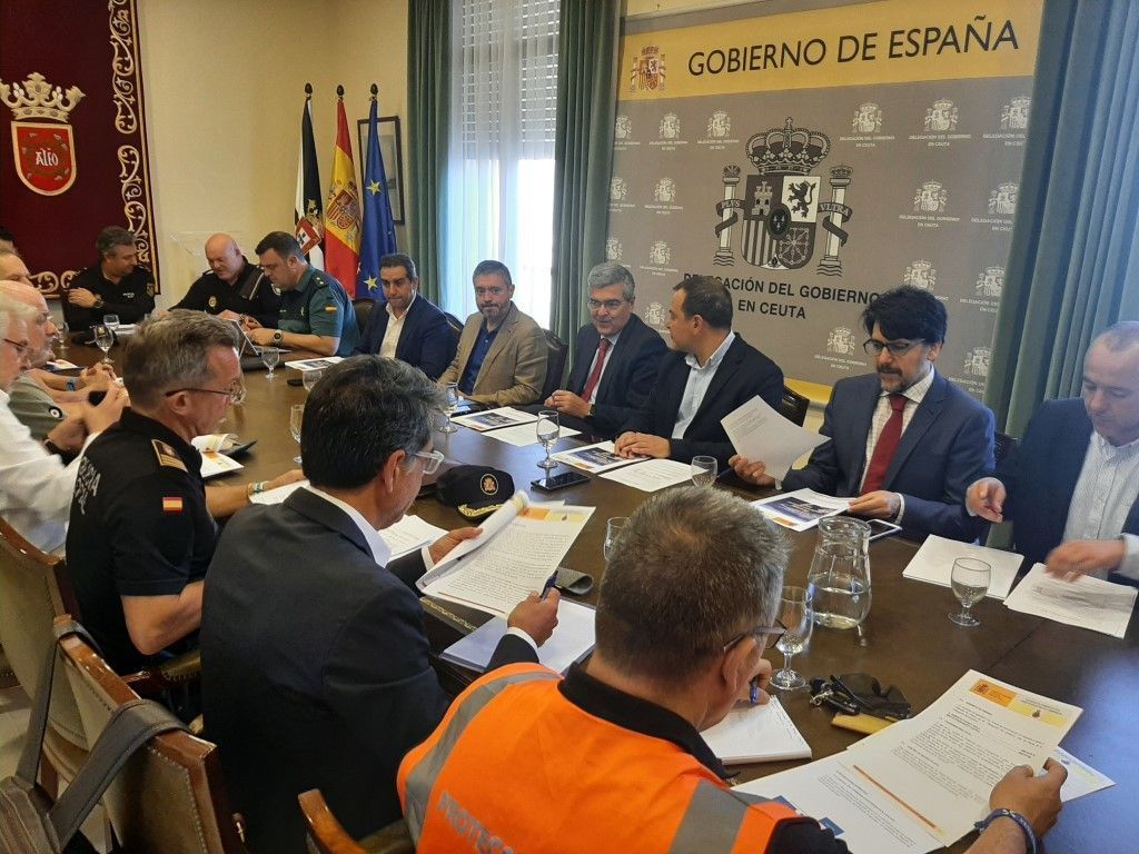 Primera reunión de coordinación para la Operación Paso del Estrecho 2023
