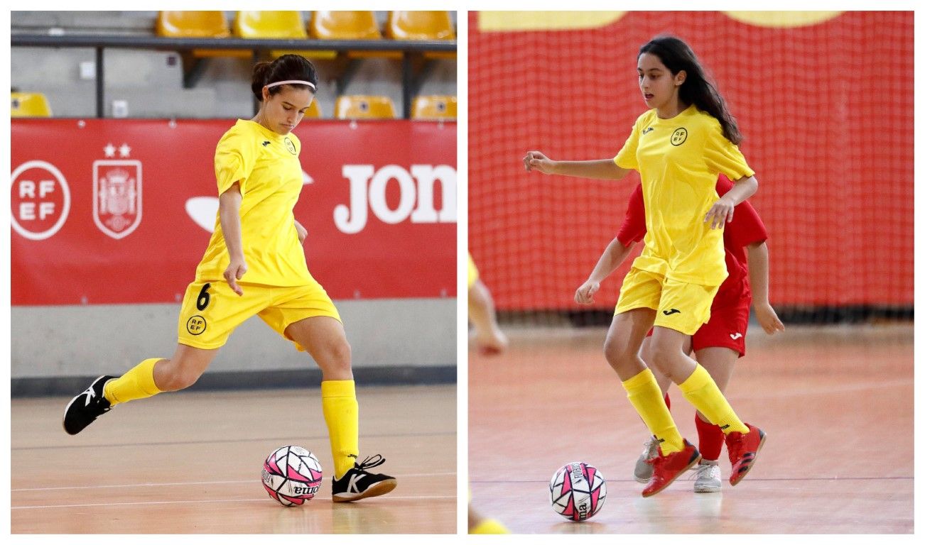 Rocío Rojo y Nora Ahmed, en la lista definitiva de España sub-15