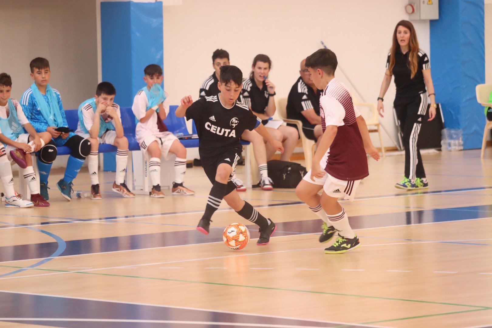 Los benjamines y alevines vuelven a perder en el Campeonato de España, ahora ante Castilla La Mancha