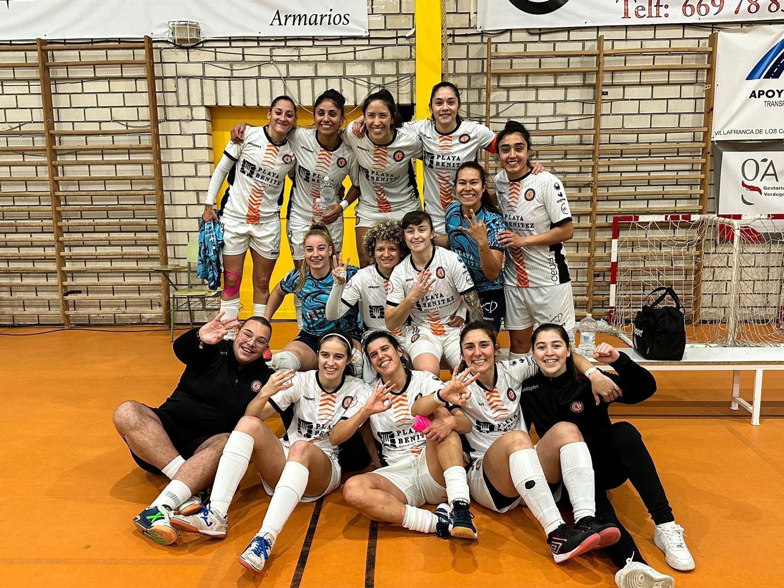El Camoens logra una sufrida victoria en la pista del Villacañas (2-4)