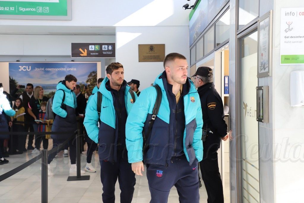 Barça llegada helicoptero190123 04