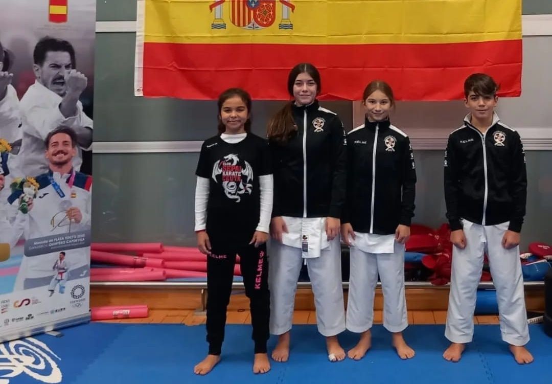 Cuatro karatekas ceutíes preparan en Madrid los Juegos Olímpicos de la Juventud