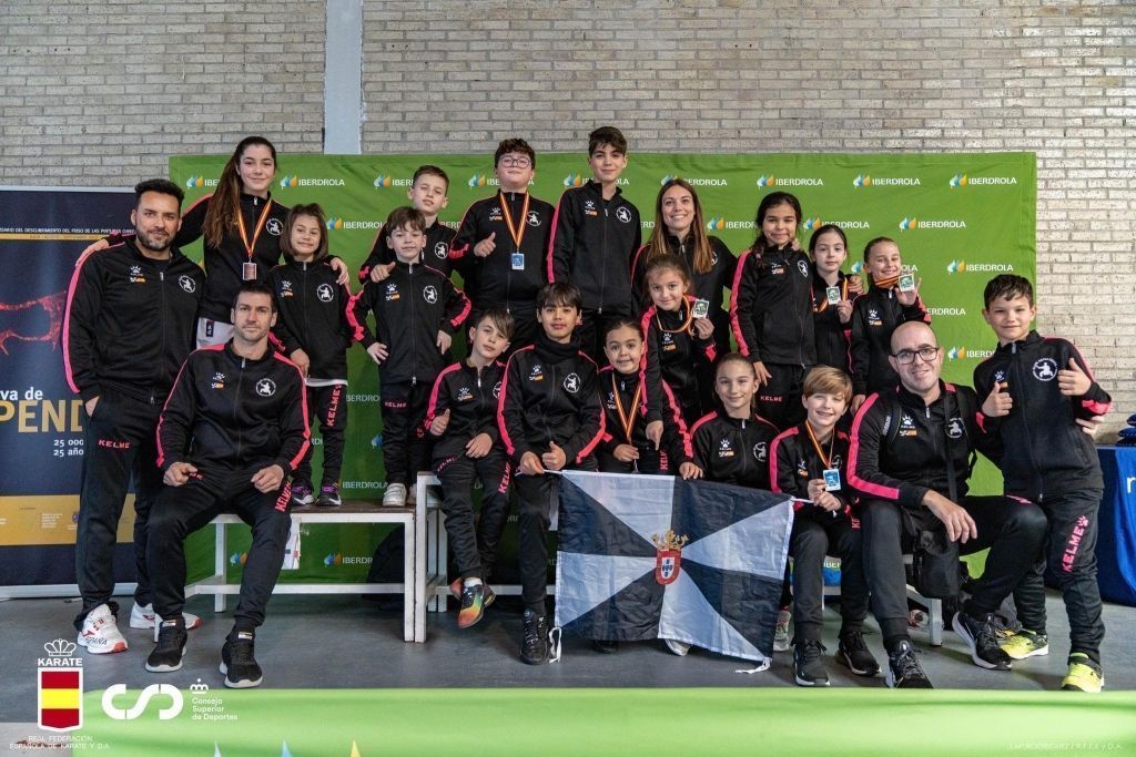 El Club Sepai Karate de Ceuta consigue 7 bronces en la Liga Nacional Infantil