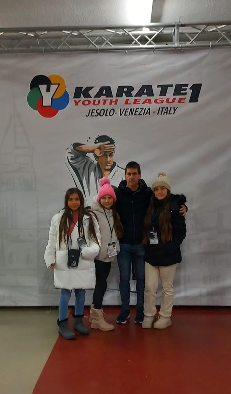 Las ceutíes, sin suerte en la Youth League de kárate celebrada en Venecia